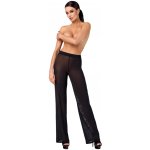 Noir Handmade F374 Onyx Sheer Palazzo Black – Zboží Dáma