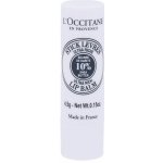 L'Occitane Shea Butter Ultra Rich Lip Balm Stick hydratační balzám na rty 4.5 g