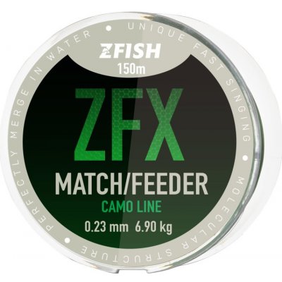 ZFISH ZFX MATCH FEEDER CAMOLINE 150M 0,23mm 6,9kg – Zboží Mobilmania