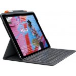 Logitech ochranný kryt s klávesnicí Slim Folio Apple iPad 2022 10. generace US INT 920-011413 šedá – Sleviste.cz