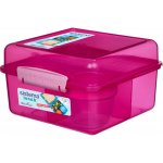 Sistema Box na oběd Lunch Cube Max se 4 oddíly a kelímkem na jogurt 2 l – Sleviste.cz