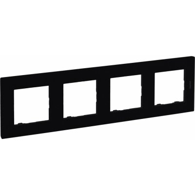 Legrand Niloé STEP 863594 Čtyřnásobný rámeček černý – Hledejceny.cz