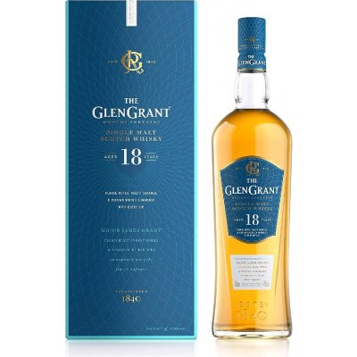 Glen Grant 18y 43% 1 l (karton) – Hledejceny.cz