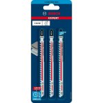 Bosch sada pilových plátků T 341 HM Expert Fiber Plaster 3 ks 2608900564 – Hledejceny.cz