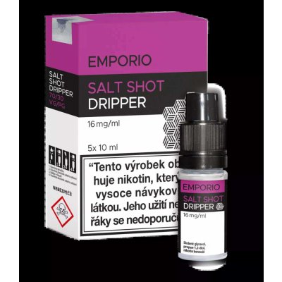 Imperia EMPORIO SALT SHOT DRIPPER PG30/VG70 20mg 5x10ml – Zboží Dáma