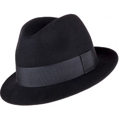 Pánský černý klobouk 85032 – Zboží Mobilmania
