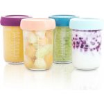 Babymoov Skleněné misky s víčky 4x 220 ml – Hledejceny.cz