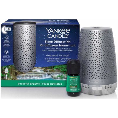 Yankee Candle vonný difusér stříbrný Pro klidný spánek – Zboží Mobilmania