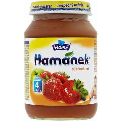 Hamé Hamánek s jahodami 190 g – Hledejceny.cz