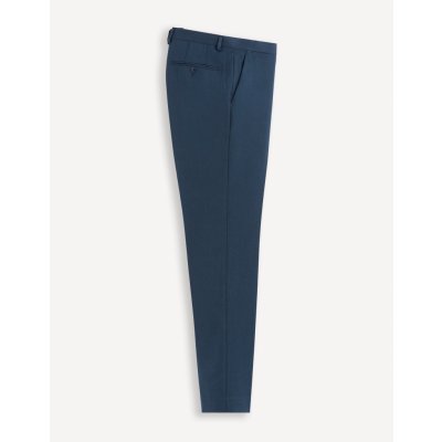 Celio pánské oblekové kalhoty Doarmure Modré – Zboží Dáma