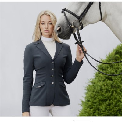 Pikeur Dámské jezdecké sako Isalie antracitové – Zboží Mobilmania