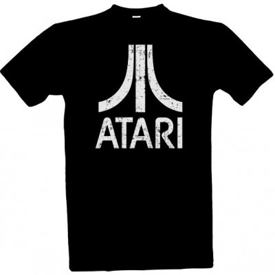 Tričko s potiskem Atari Retro pánské černá – Zboží Mobilmania
