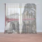 Záclony Vlak na mostě 2: 2 ks - 150x250 cm - Sablio – Hledejceny.cz