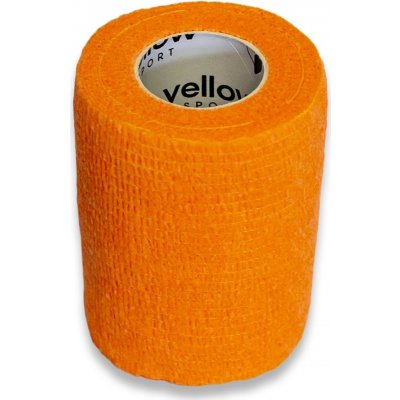 yellowBAND Kohezivní obinadlo 7,5 cm oranžová – Zboží Mobilmania