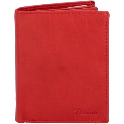 Dámská kožená peněženka Delami Paul červená