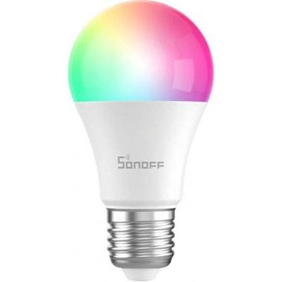 SONOFF B05-BL-A60 B05-BL-A60, smart žárovka E27 230V, WiFi, baňka, 806lm, RGB, teplá/studená – Zbozi.Blesk.cz