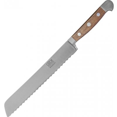 Güde Solingen nůž na pečivo Alpha vlašský ořech 21 cm
