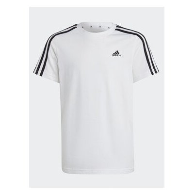 adidas T-Shirt Essentials 3-Stripes Cotton T-Shirt IC0605 Bílá – Zbozi.Blesk.cz