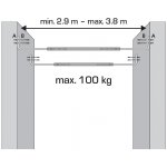 držák Compass nástavba pod střechu garáže – Zboží Dáma