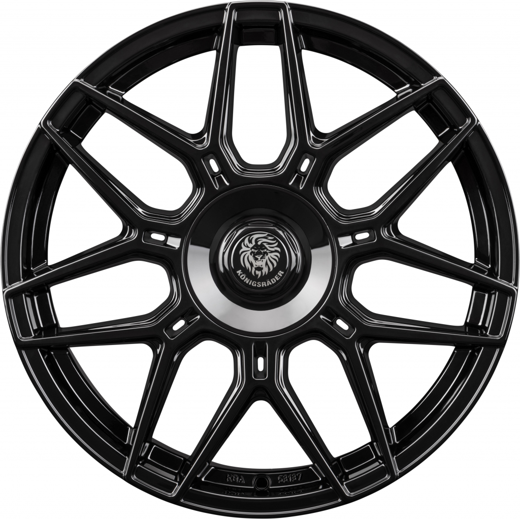 Königsräder KR2 8,5x19 5x112/120 ET45 gloss black