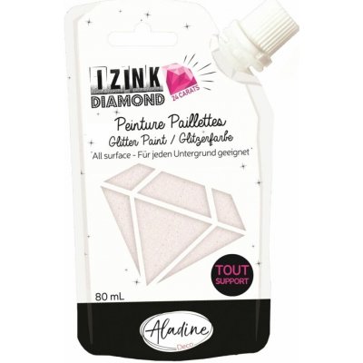 Izink Diamantová barva Aladine Diamond 24 Carats 80 ml perleťová – Zboží Dáma