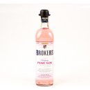 Gin Brokers Pink Gin 40% 0,7 l (holá láhev)