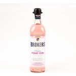 Brokers Pink Gin 40% 0,7 l (holá láhev) – Hledejceny.cz