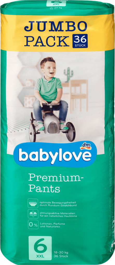 babylove Premium XXL 36 ks