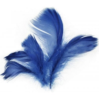 Peří v sáčku 10g tmavě modré – Zboží Dáma