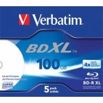 Verbatim BD-R XL 100GB 4x, 5ks (43789) – Sleviste.cz
