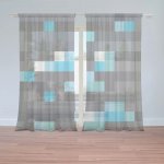 Záclony Blocks 1: 2ks 150x250cm – Hledejceny.cz