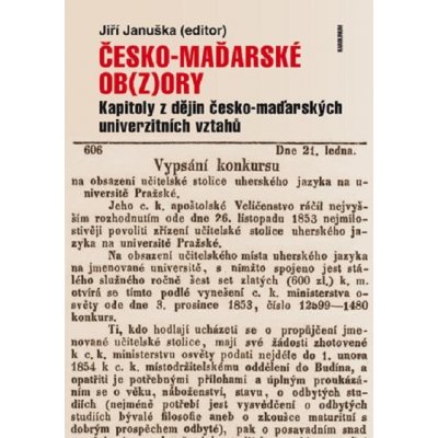 Januška Jiří - Česko-maďarské ob(z)ory – Hledejceny.cz