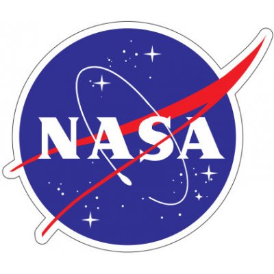 EA samolepka NASA kulatá 8,5cm – Zbozi.Blesk.cz