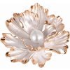 Brož JwL Luxury Pearls unikátní brož květ 2v1 s pravou perlou JL0573