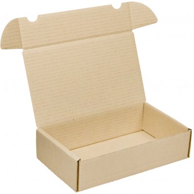 Eobaly.cz krabice poštovní hnědá 240 x 140 x 60 mm 100 ks – Zboží Živě