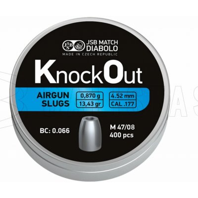 Diabolky JSB KO Slugs 4,52 mm 400 ks – Sleviste.cz