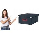 Leitz Box Click & StoreCosy - velikost L (A3), šedý – Zboží Živě