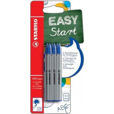STABILO EASY original 0,3 mm modrá 3 ks/blistr 506928 – Sleviste.cz