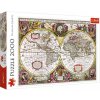 Puzzle Trefl Historická mapa světa r. 1630 2000 dílků
