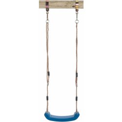 SwingKing houpačka se sedátkem modrá 43 x 17 cm