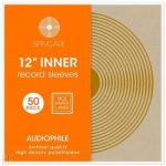 Spincare Audiophile 12 Inch Inner Vinyl Record Sleeves - 50ks – Zboží Živě