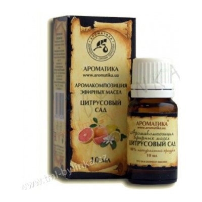 Aromatika kompozice éterických olejů Citrusový sad 10 ml – Hledejceny.cz