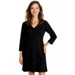 Jožánek kojící noční košile rozepínací 3/4 rukáv černá – Zboží Dáma