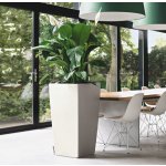 Lechuza Květináč Cubico Scarlet 22 cm – Sleviste.cz