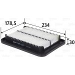 Vzduchový filtr VALEO 585227 – Zboží Mobilmania