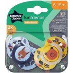 Tommee Tippee Dudlík Breastlike Natural silikon 2ks tyrkysová – Zboží Dáma