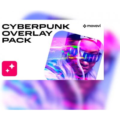 Movavi Video Editor 2023 - Cyberpunk Overlay Pack – Zboží Živě