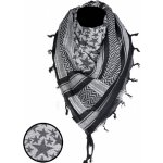 Šátek Mil-tec Shemagh Hvězdy černo bílý – Hledejceny.cz