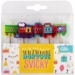 Albi Sada dortových svíček Vláčky – Zboží Dáma