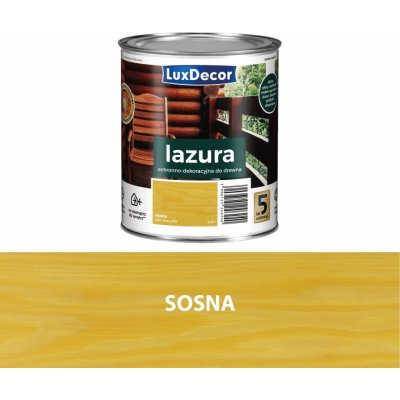 LuxDecor lazura na dřevo 2,2 l Borovice – Zbozi.Blesk.cz